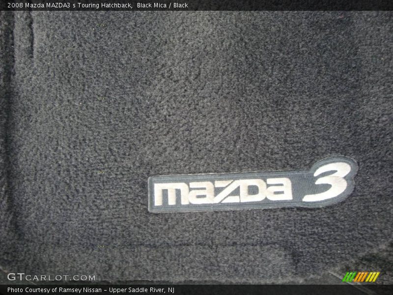 Black Mica / Black 2008 Mazda MAZDA3 s Touring Hatchback