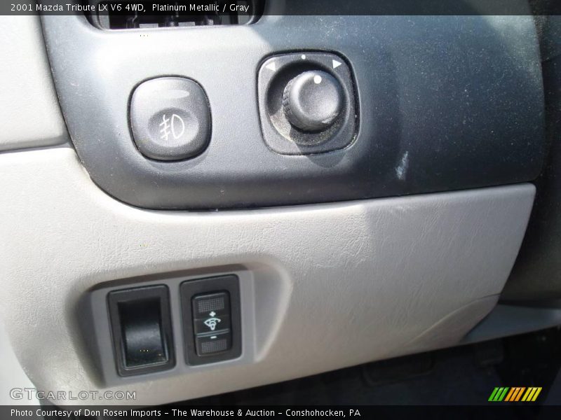 Platinum Metallic / Gray 2001 Mazda Tribute LX V6 4WD