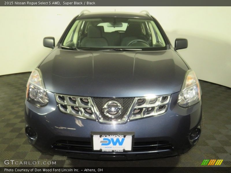 Super Black / Black 2015 Nissan Rogue Select S AWD