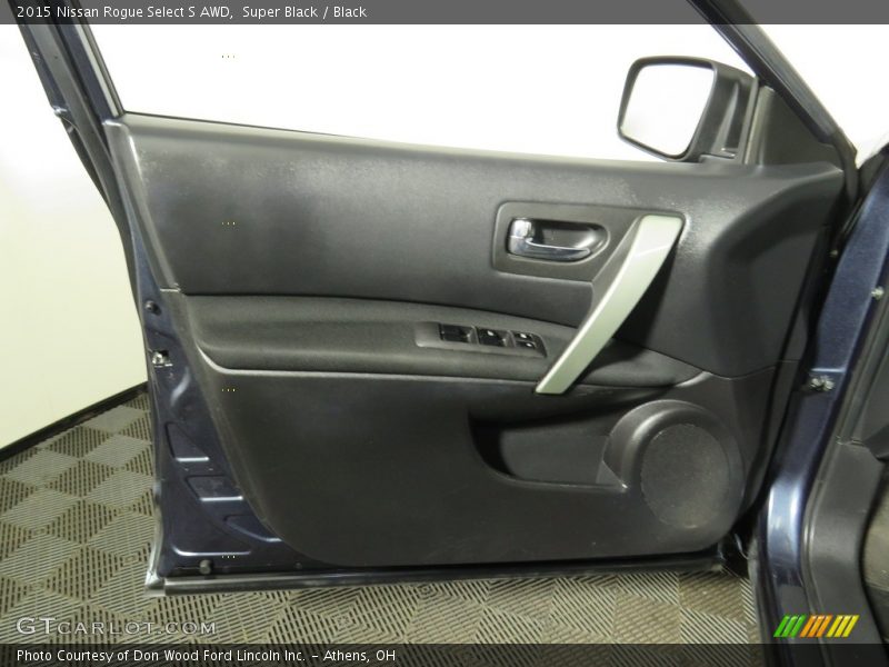Super Black / Black 2015 Nissan Rogue Select S AWD