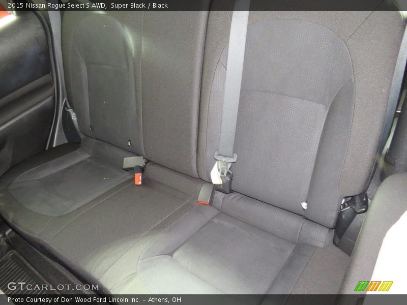 Super Black / Black 2015 Nissan Rogue Select S AWD