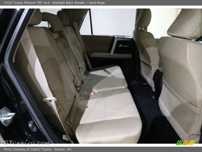 Midnight Black Metallic / Sand Beige 2016 Toyota 4Runner SR5 4x4