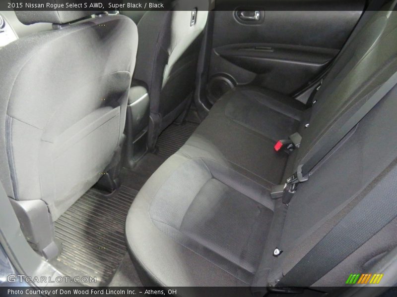 Super Black / Black 2015 Nissan Rogue Select S AWD