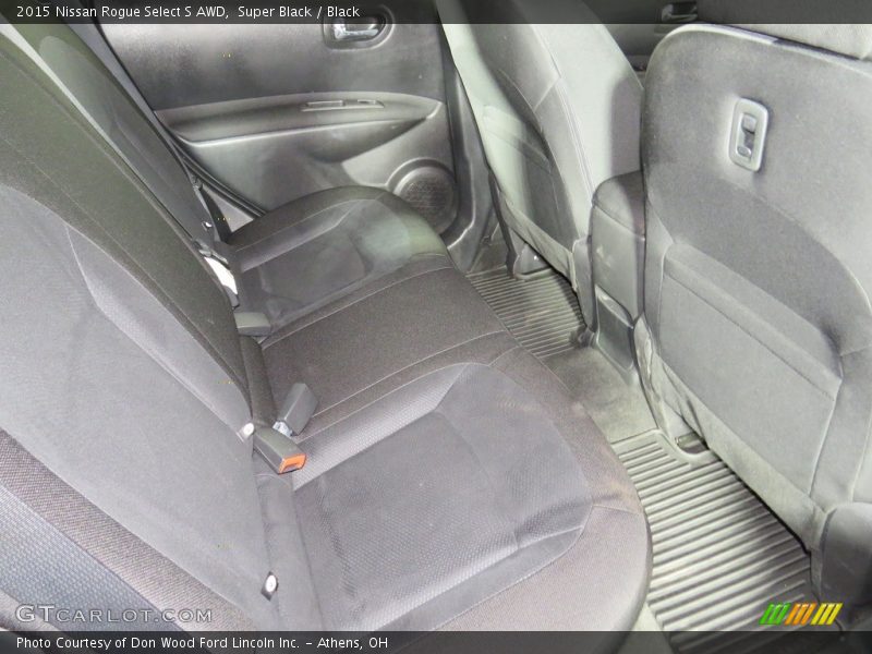 Super Black / Black 2015 Nissan Rogue Select S AWD