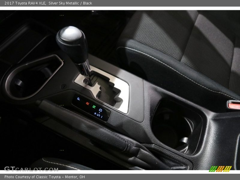 Silver Sky Metallic / Black 2017 Toyota RAV4 XLE