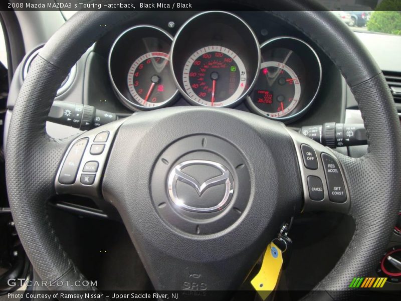 Black Mica / Black 2008 Mazda MAZDA3 s Touring Hatchback