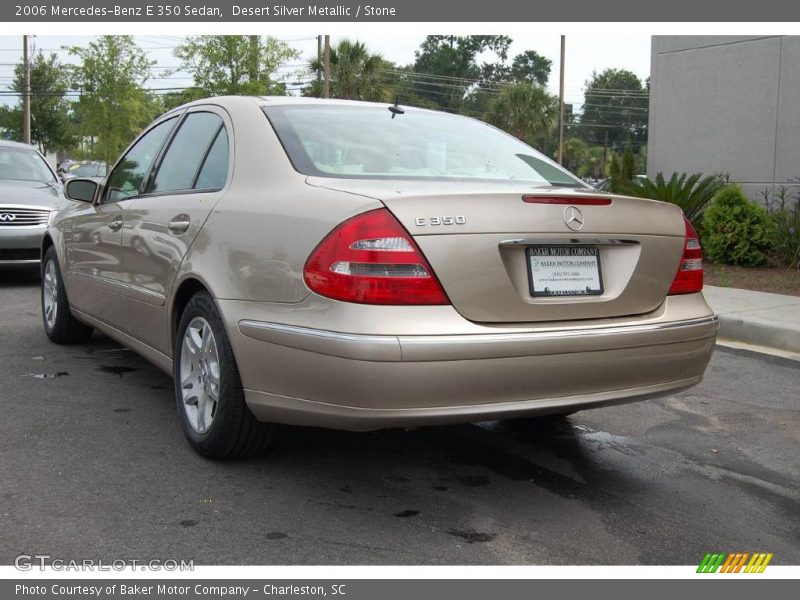 Desert Silver Metallic / Stone 2006 Mercedes-Benz E 350 Sedan