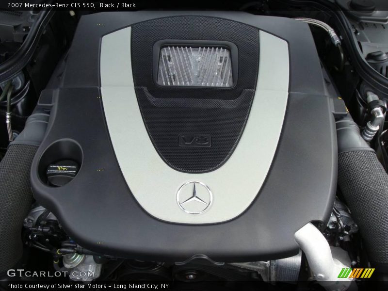Black / Black 2007 Mercedes-Benz CLS 550
