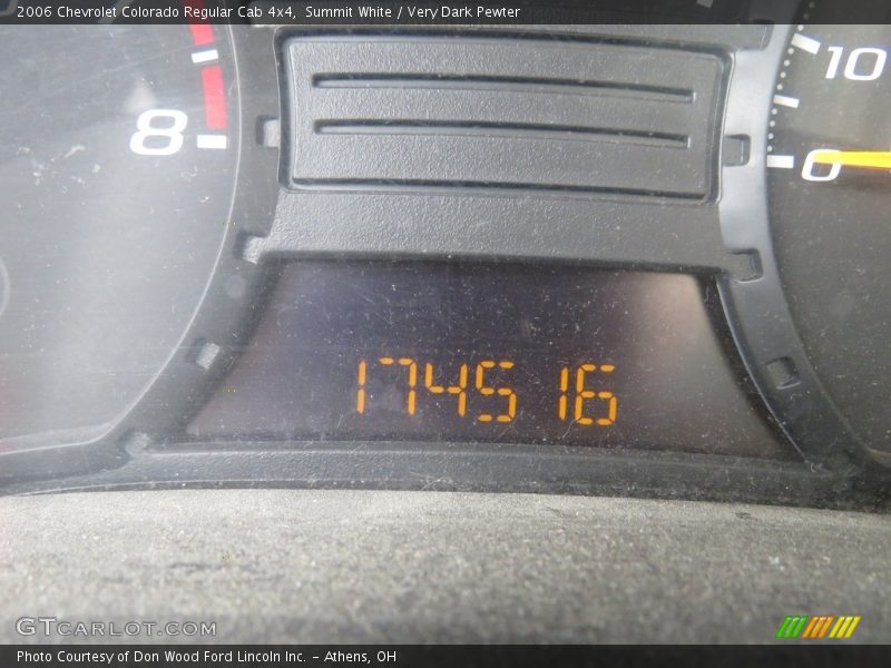 Summit White / Very Dark Pewter 2006 Chevrolet Colorado Regular Cab 4x4