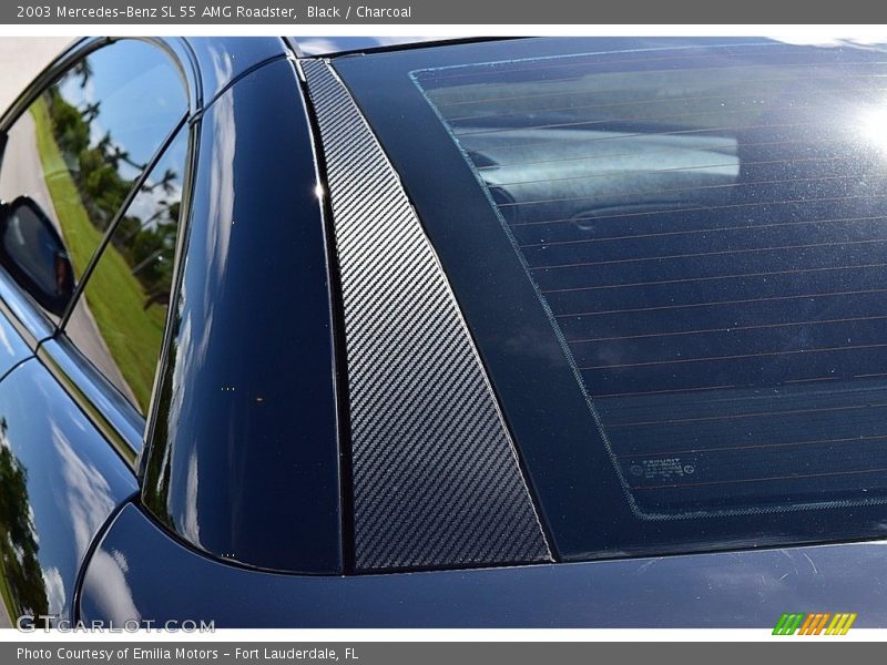 Black / Charcoal 2003 Mercedes-Benz SL 55 AMG Roadster