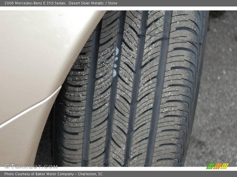 Desert Silver Metallic / Stone 2006 Mercedes-Benz E 350 Sedan