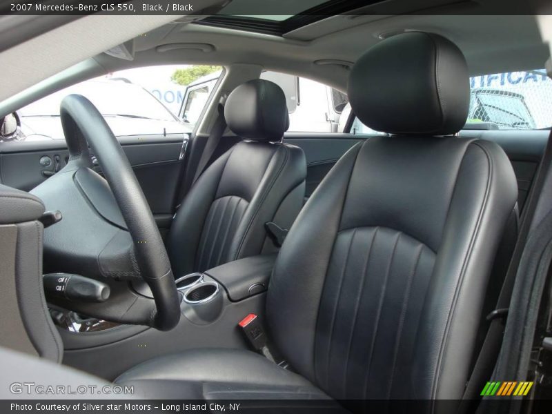 Black / Black 2007 Mercedes-Benz CLS 550