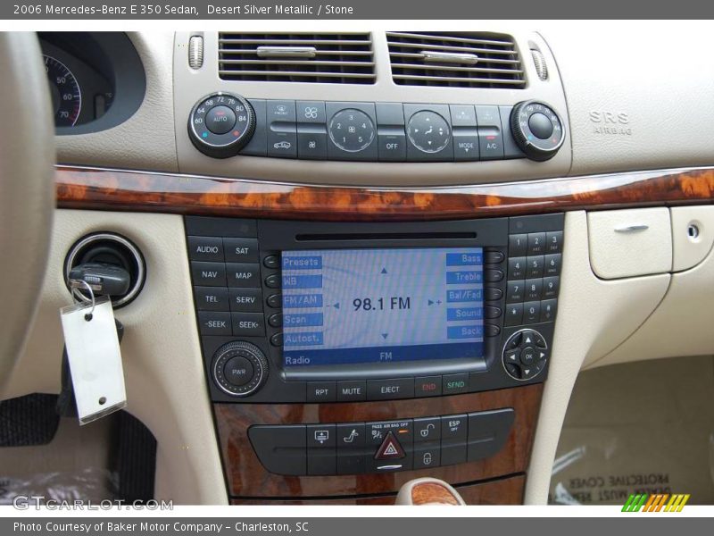 Desert Silver Metallic / Stone 2006 Mercedes-Benz E 350 Sedan