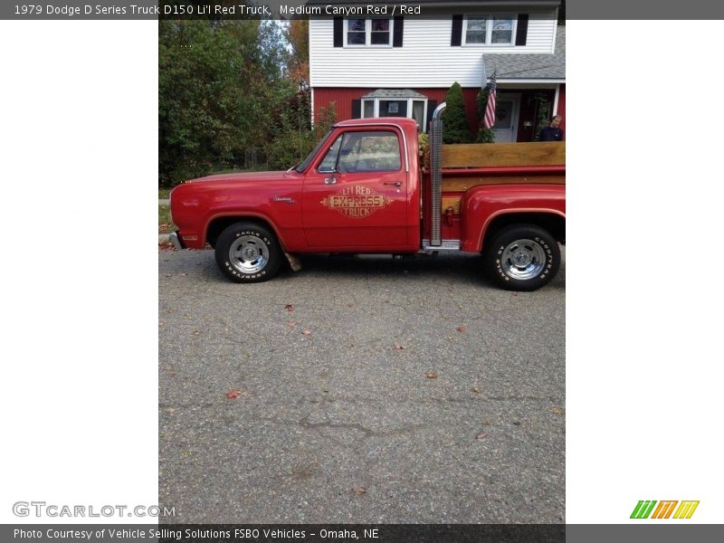  1979 D Series Truck D150 Li'l Red Truck Medium Canyon Red