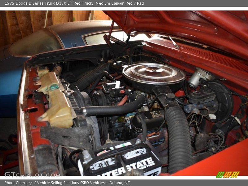  1979 D Series Truck D150 Li'l Red Truck Engine - 360 ci OHV 16-Valve V8