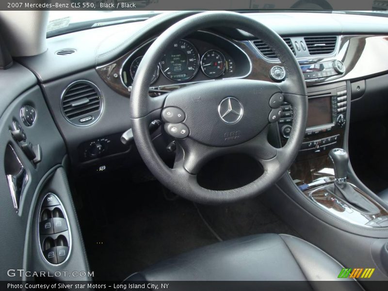 Black / Black 2007 Mercedes-Benz CLS 550