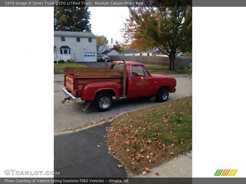  1979 D Series Truck D150 Li'l Red Truck Medium Canyon Red