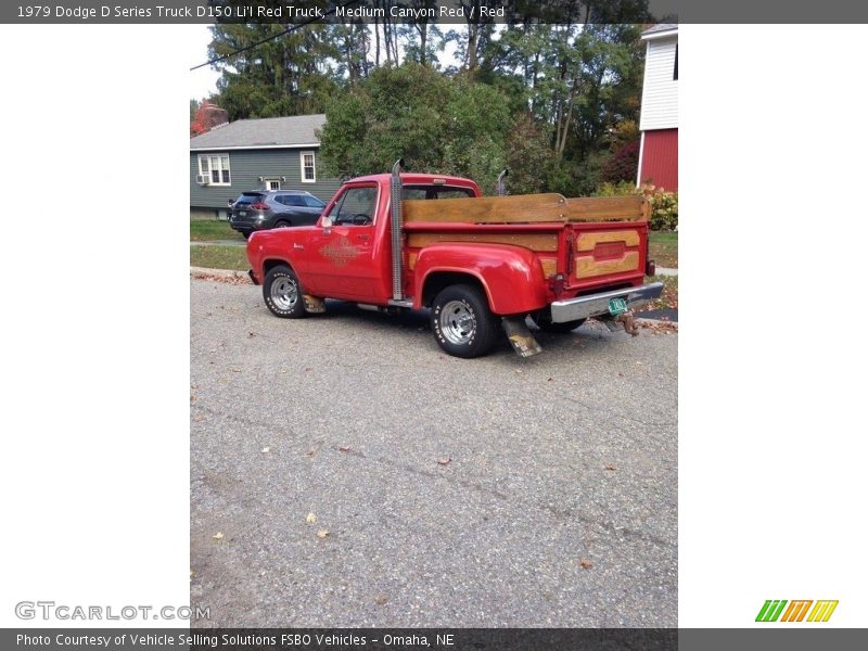  1979 D Series Truck D150 Li'l Red Truck Medium Canyon Red
