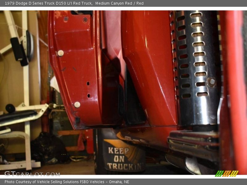 Medium Canyon Red / Red 1979 Dodge D Series Truck D150 Li'l Red Truck