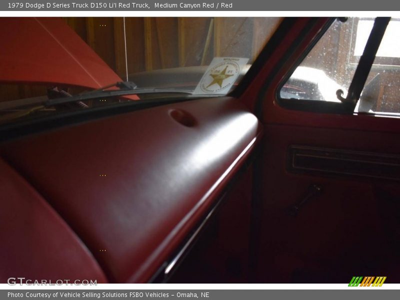 Dashboard of 1979 D Series Truck D150 Li'l Red Truck