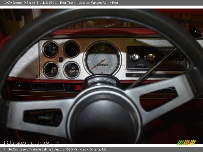  1979 D Series Truck D150 Li'l Red Truck D150 Li'l Red Truck Gauges