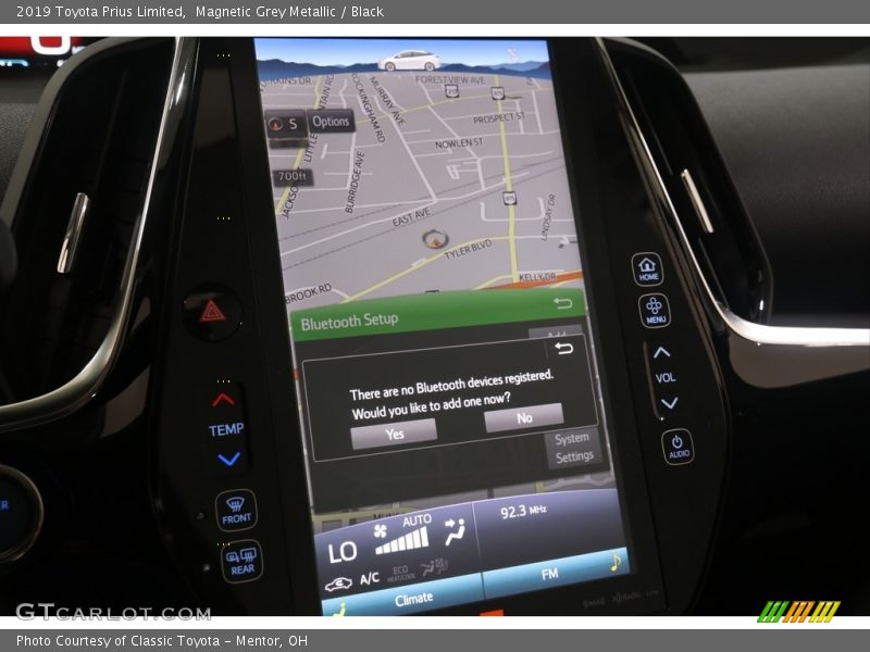 Magnetic Grey Metallic / Black 2019 Toyota Prius Limited
