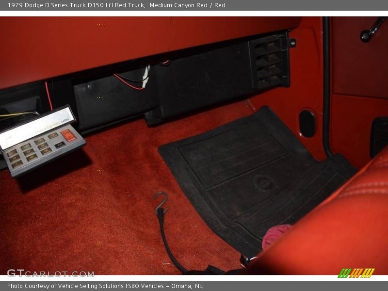 Medium Canyon Red / Red 1979 Dodge D Series Truck D150 Li'l Red Truck