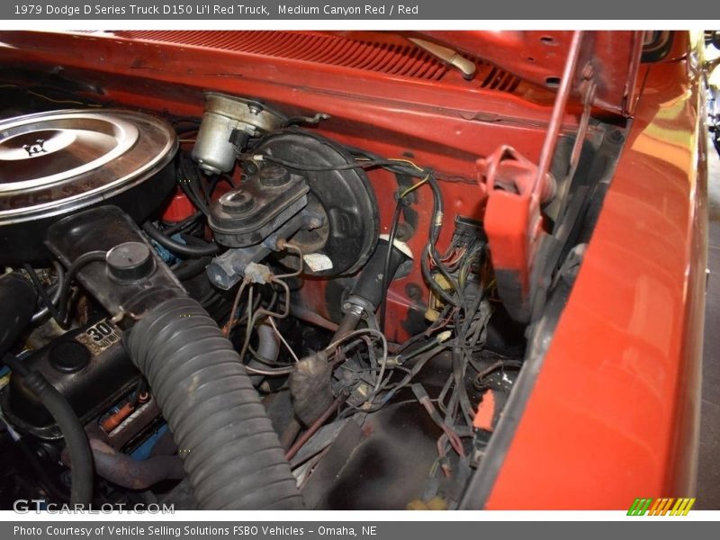  1979 D Series Truck D150 Li'l Red Truck Engine - 360 ci OHV 16-Valve V8