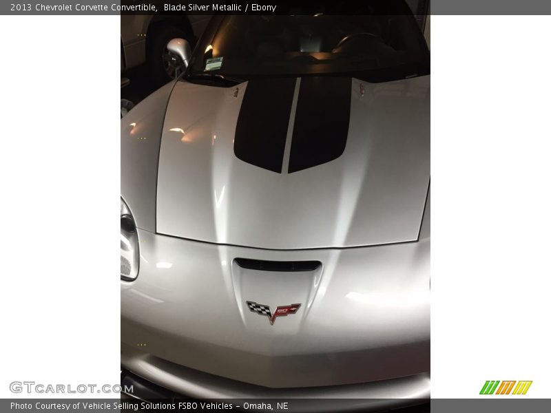 Blade Silver Metallic / Ebony 2013 Chevrolet Corvette Convertible
