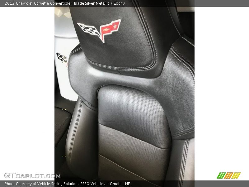Blade Silver Metallic / Ebony 2013 Chevrolet Corvette Convertible