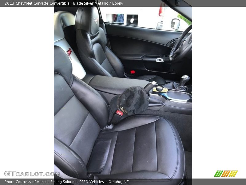 Blade Silver Metallic / Ebony 2013 Chevrolet Corvette Convertible