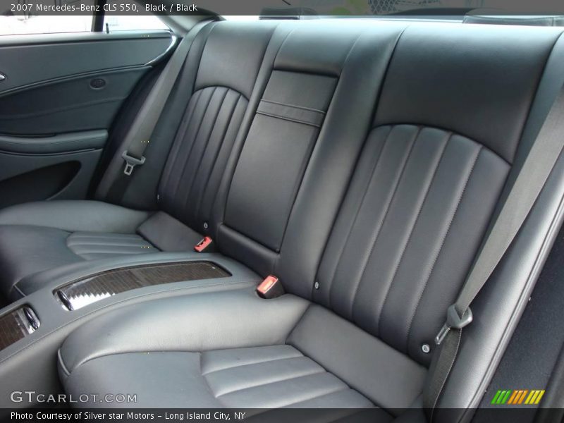 Black / Black 2007 Mercedes-Benz CLS 550