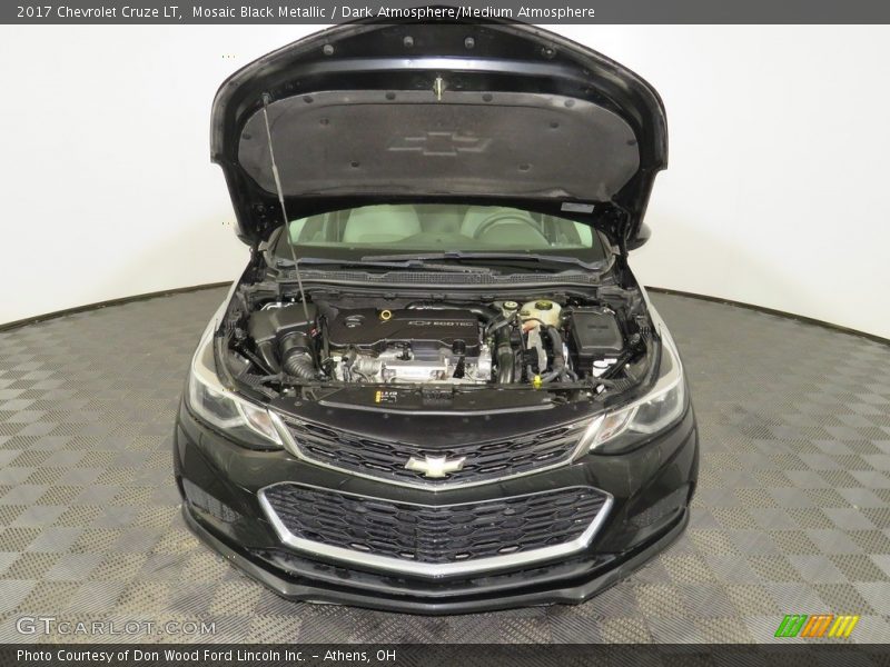 Mosaic Black Metallic / Dark Atmosphere/Medium Atmosphere 2017 Chevrolet Cruze LT