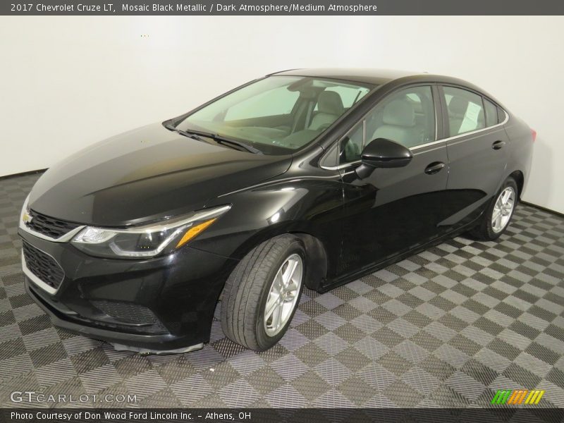 Mosaic Black Metallic / Dark Atmosphere/Medium Atmosphere 2017 Chevrolet Cruze LT