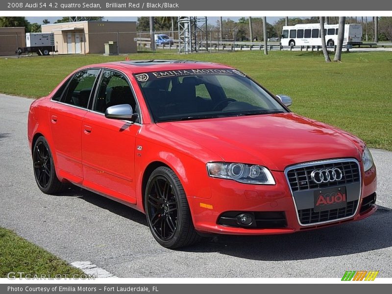  2008 S4 4.2 quattro Sedan Brilliant Red