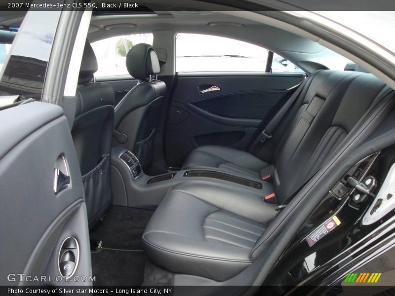 Black / Black 2007 Mercedes-Benz CLS 550