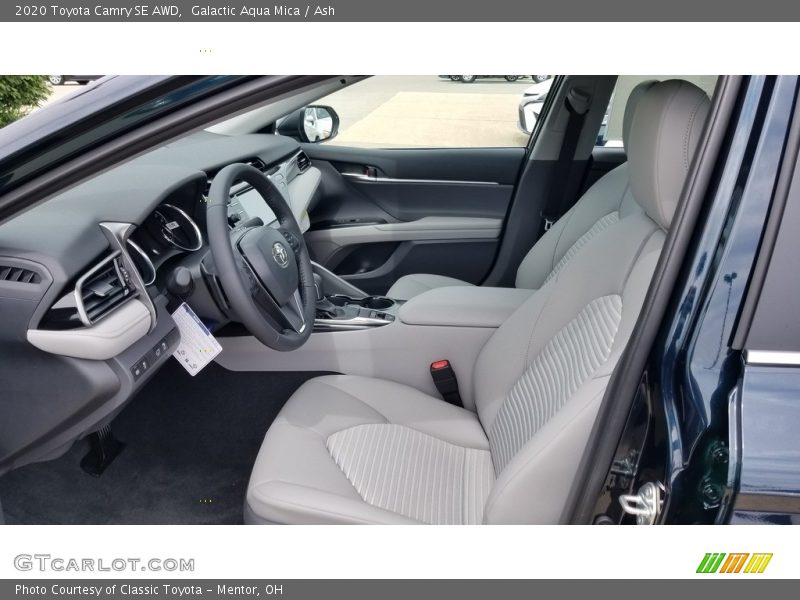 Galactic Aqua Mica / Ash 2020 Toyota Camry SE AWD