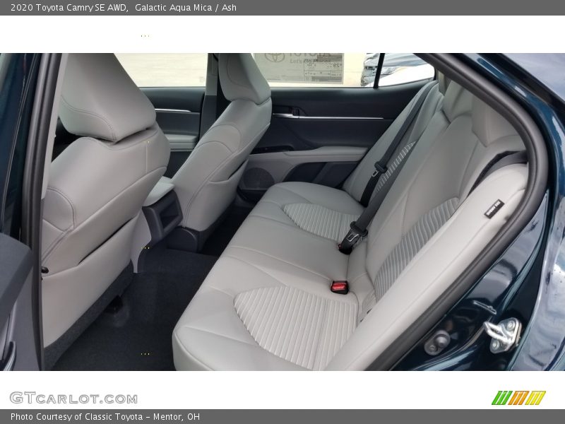 Galactic Aqua Mica / Ash 2020 Toyota Camry SE AWD