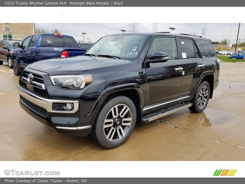 Midnight Black Metallic / Black 2020 Toyota 4Runner Limited 4x4