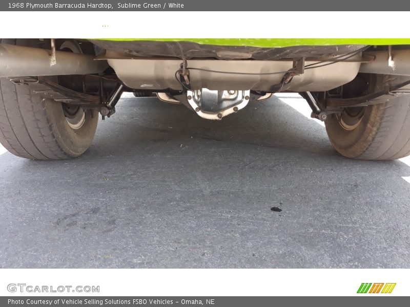 Undercarriage of 1968 Barracuda Hardtop