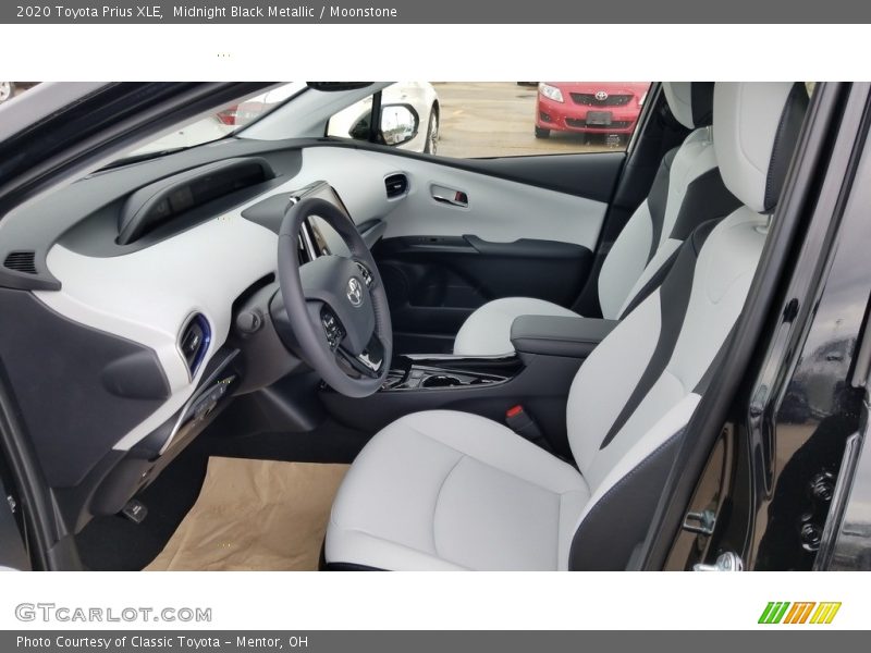 Midnight Black Metallic / Moonstone 2020 Toyota Prius XLE