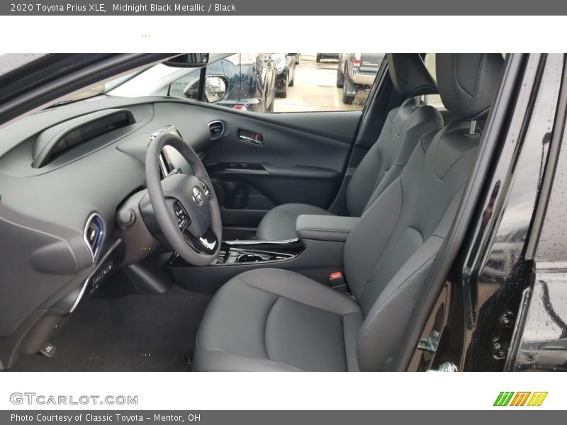 Midnight Black Metallic / Black 2020 Toyota Prius XLE