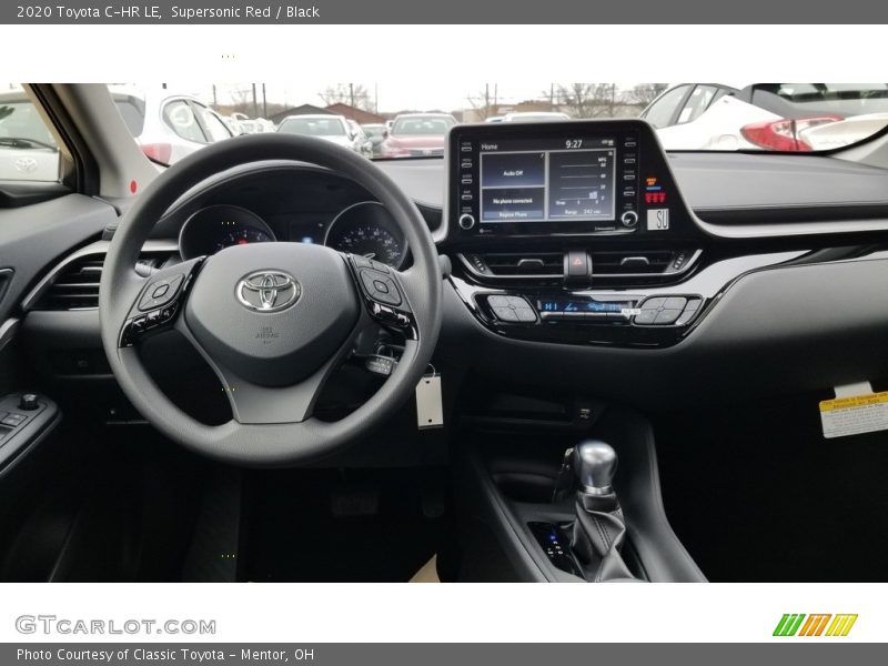 Supersonic Red / Black 2020 Toyota C-HR LE