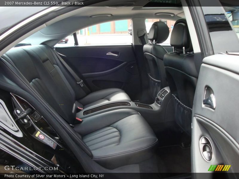 Black / Black 2007 Mercedes-Benz CLS 550