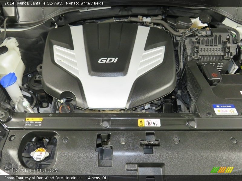  2014 Santa Fe GLS AWD Engine - 3.3 Liter GDI DOHC 24-Valve CVVT V6