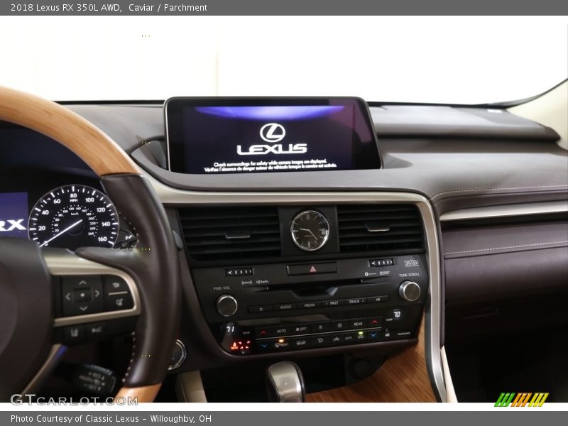 Caviar / Parchment 2018 Lexus RX 350L AWD