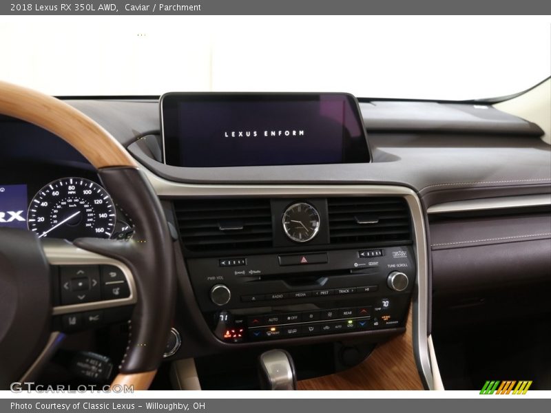 Caviar / Parchment 2018 Lexus RX 350L AWD