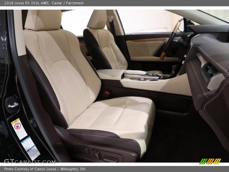 Caviar / Parchment 2018 Lexus RX 350L AWD