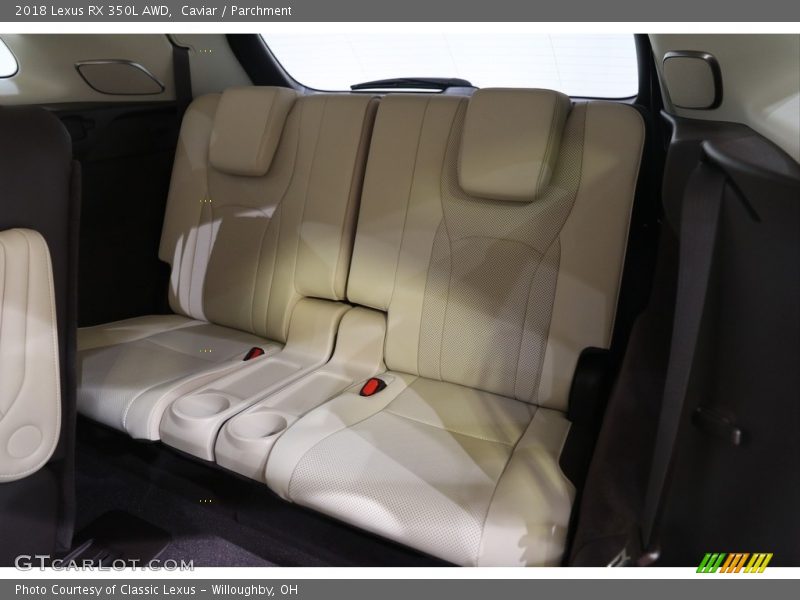 Caviar / Parchment 2018 Lexus RX 350L AWD