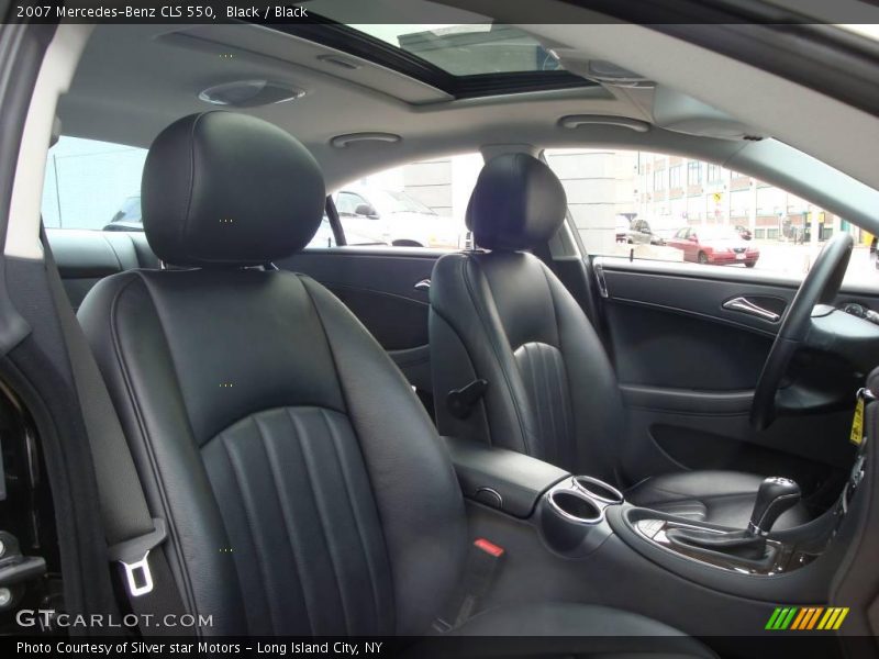 Black / Black 2007 Mercedes-Benz CLS 550